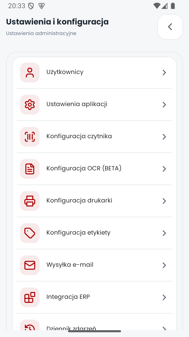 Sekcja Administracja